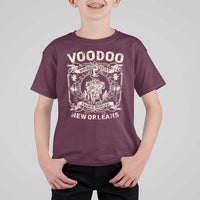 Voodoo Bourbon Street Spooky New Orleans T Shirt For Kid Voodoo Doctor