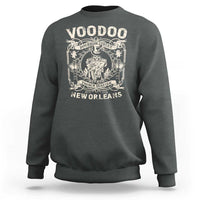 Voodoo Bourbon Street Spooky New Orleans Sweatshirt Voodoo Doctor