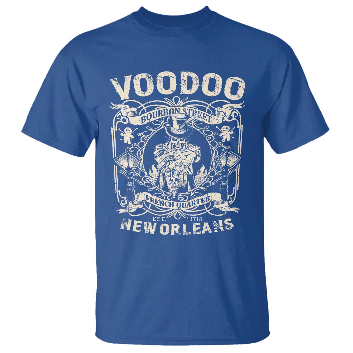 Voodoo Bourbon Street Spooky New Orleans T Shirt Voodoo Doctor