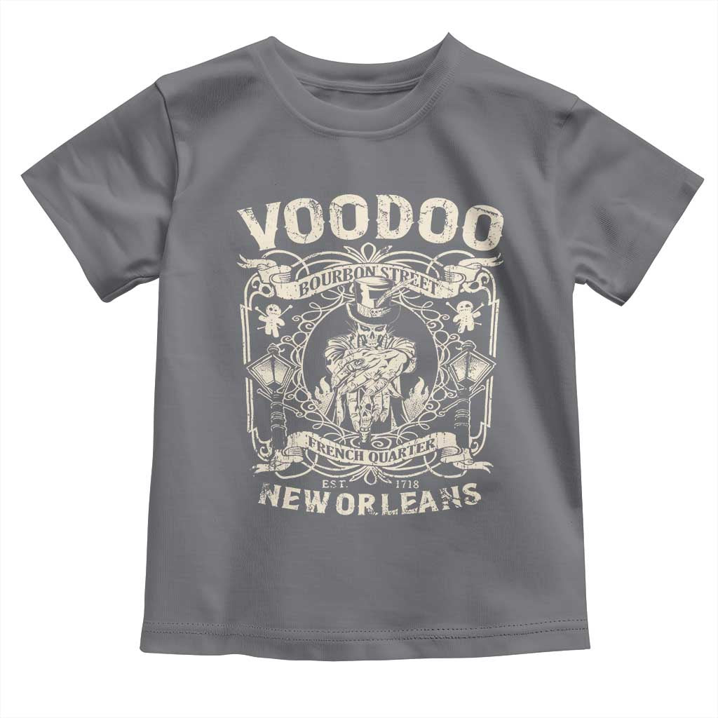 Voodoo Bourbon Street Spooky New Orleans Toddler T Shirt Voodoo Doctor