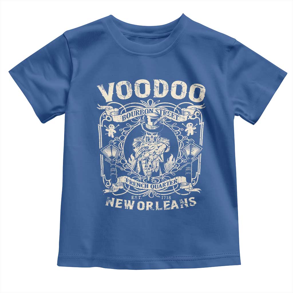Voodoo Bourbon Street Spooky New Orleans Toddler T Shirt Voodoo Doctor