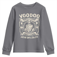 Voodoo Bourbon Street Spooky New Orleans Youth Sweatshirt Voodoo Doctor