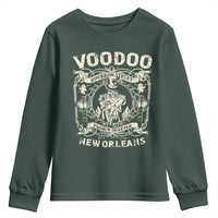 Voodoo Bourbon Street Spooky New Orleans Youth Sweatshirt Voodoo Doctor