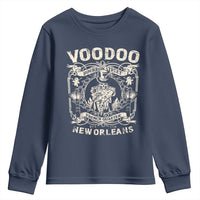 Voodoo Bourbon Street Spooky New Orleans Youth Sweatshirt Voodoo Doctor