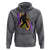 Funny Bigfoot Mardi Gras Louisiana Map Jazz Music Hoodie