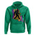 Funny Bigfoot Mardi Gras Louisiana Map Jazz Music Hoodie