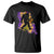 Funny Bigfoot Mardi Gras Louisiana Map Jazz Music T Shirt