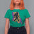 Funny Bigfoot Mardi Gras Louisiana Map Jazz Music T Shirt For Women