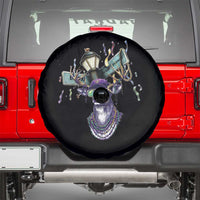Funny Mardi Gras Mississippi Deer Spare Tire Cover Biloxi Ocean Springs Carnival