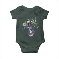 Funny Mardi Gras Mississippi Deer Baby Onesie Biloxi Ocean Springs Carnival