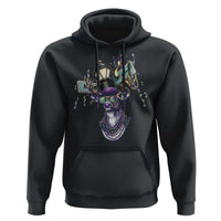 Funny Mardi Gras Mississippi Deer Hoodie Biloxi Ocean Springs Carnival