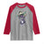 Funny Mardi Gras Mississippi Deer Raglan Shirt Biloxi Ocean Springs Carnival