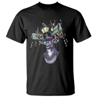 Funny Mardi Gras Mississippi Deer T Shirt Biloxi Ocean Springs Carnival