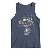 Funny Mardi Gras Mississippi Deer Tank Top Biloxi Ocean Springs Carnival