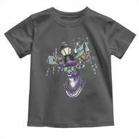 Funny Mardi Gras Mississippi Deer Toddler T Shirt Biloxi Ocean Springs Carnival