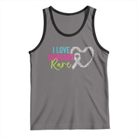 Rare Disease Awareness Tank Top I Love Someone Rare Zebra Ribbon
