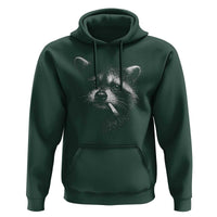 Funny Raccoon Smoking Cigarette Meme Hoodie Trash Panda Face Y2K Graphic