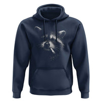 Funny Raccoon Smoking Cigarette Meme Hoodie Trash Panda Face Y2K Graphic