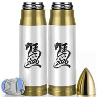 Chinese New Year 2026 Bullet Tumbler Year of The Horse Calligraphy Ink Art