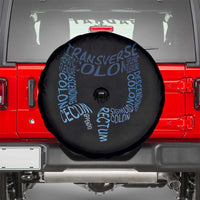 Funny GI Endoscopy Nurse Spare Tire Cover Vintage Retro Colon Anatomy Colonoscopy