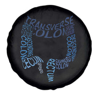 Funny GI Endoscopy Nurse Spare Tire Cover Vintage Retro Colon Anatomy Colonoscopy