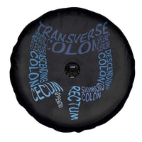 Funny GI Endoscopy Nurse Spare Tire Cover Vintage Retro Colon Anatomy Colonoscopy