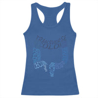 Funny GI Endoscopy Nurse Racerback Tank Top Vintage Retro Colon Anatomy Colonoscopy