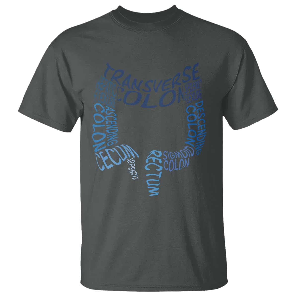 Funny GI Endoscopy Nurse T Shirt Vintage Retro Colon Anatomy Colonoscopy