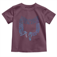 Funny GI Endoscopy Nurse Toddler T Shirt Vintage Retro Colon Anatomy Colonoscopy