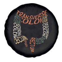 Funny GI Endoscopy Nurse Spare Tire Cover Colon Anatomy Colonoscopy