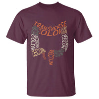 Funny GI Endoscopy Nurse T Shirt Colon Anatomy Colonoscopy