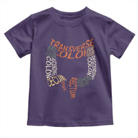 Funny GI Endoscopy Nurse Toddler T Shirt Colon Anatomy Colonoscopy
