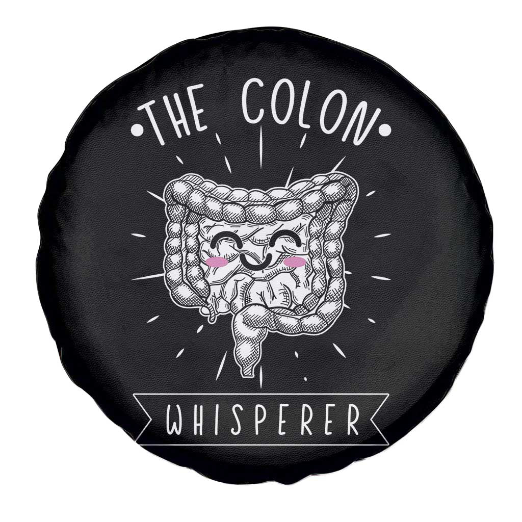 Funny Proctologist Endoscopy Nurse Spare Tire Cover The Colon Whisperer Endoscope Nurse