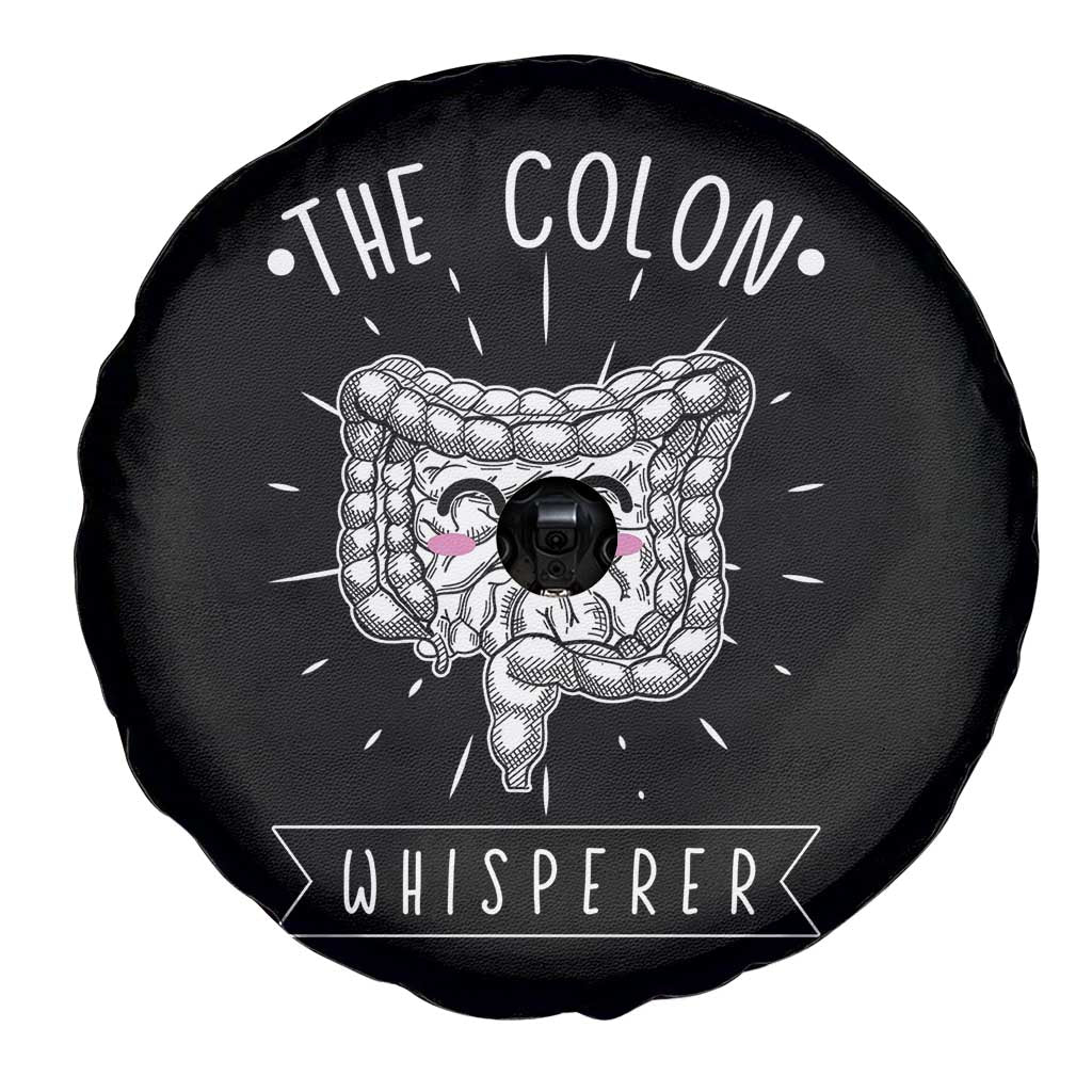 Funny Proctologist Endoscopy Nurse Spare Tire Cover The Colon Whisperer Endoscope Nurse