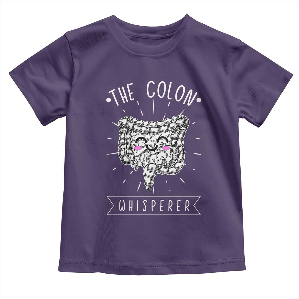 Funny Proctologist Toddler T Shirt The Colon Whisperer Endoscope Nurse