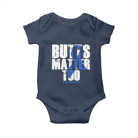 Funny Colorectal Cancer Awareness Baby Onesie Butts Matter Too Save The Butts