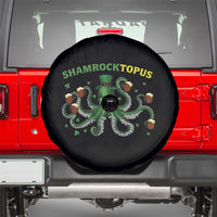 Funny St Patrick's Day Octopus Shamrocktopus Spare Tire Cover Irish Beer Mug