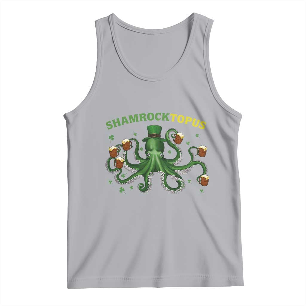 Funny St Patrick's Day Octopus Shamrocktopus Tank Top Irish Beer Mug
