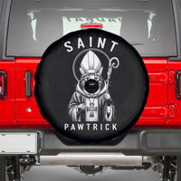 Funny St Patrick's Day Cat Spare Tire Cover Saint Pawtrick