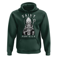 Funny St Patrick's Day Cat Hoodie Saint Pawtrick