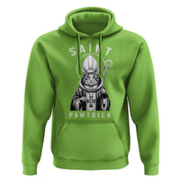 Funny St Patrick's Day Cat Hoodie Saint Pawtrick