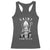 Funny St Patrick's Day Cat Racerback Tank Top Saint Pawtrick