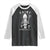 Funny St Patrick's Day Cat Raglan Shirt Saint Pawtrick