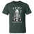 Funny St Patrick's Day Cat T Shirt Saint Pawtrick