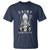 Funny St Patrick's Day Cat T Shirt Saint Pawtrick