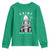 Funny St Patrick's Day Cat Youth Sweatshirt Saint Pawtrick