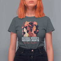 National Women's History Month We Rise Together T Shirt For Women