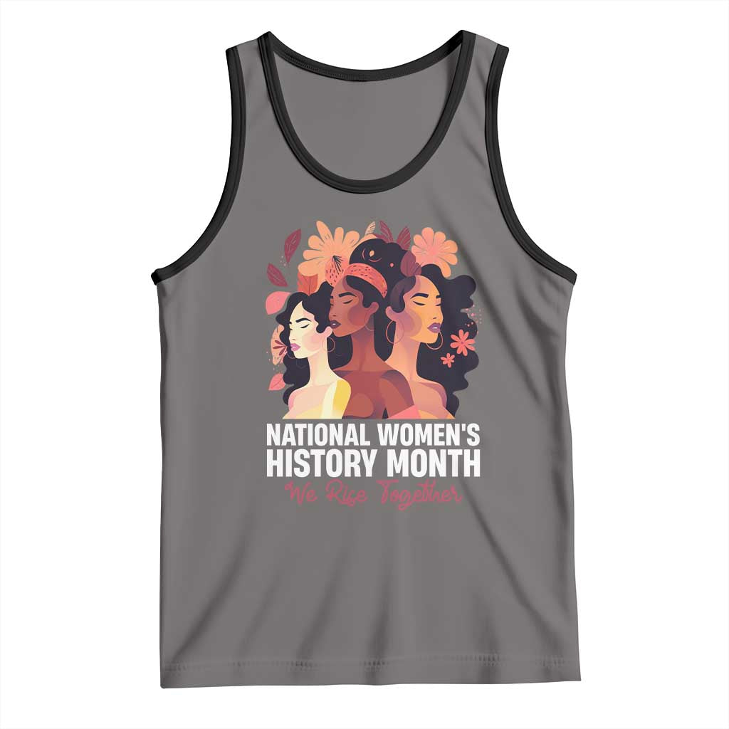 National Women's History Month We Rise Together Tank Top