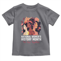 National Women's History Month We Rise Together Toddler T Shirt