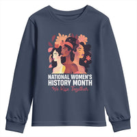 National Women's History Month We Rise Together Youth Sweatshirt